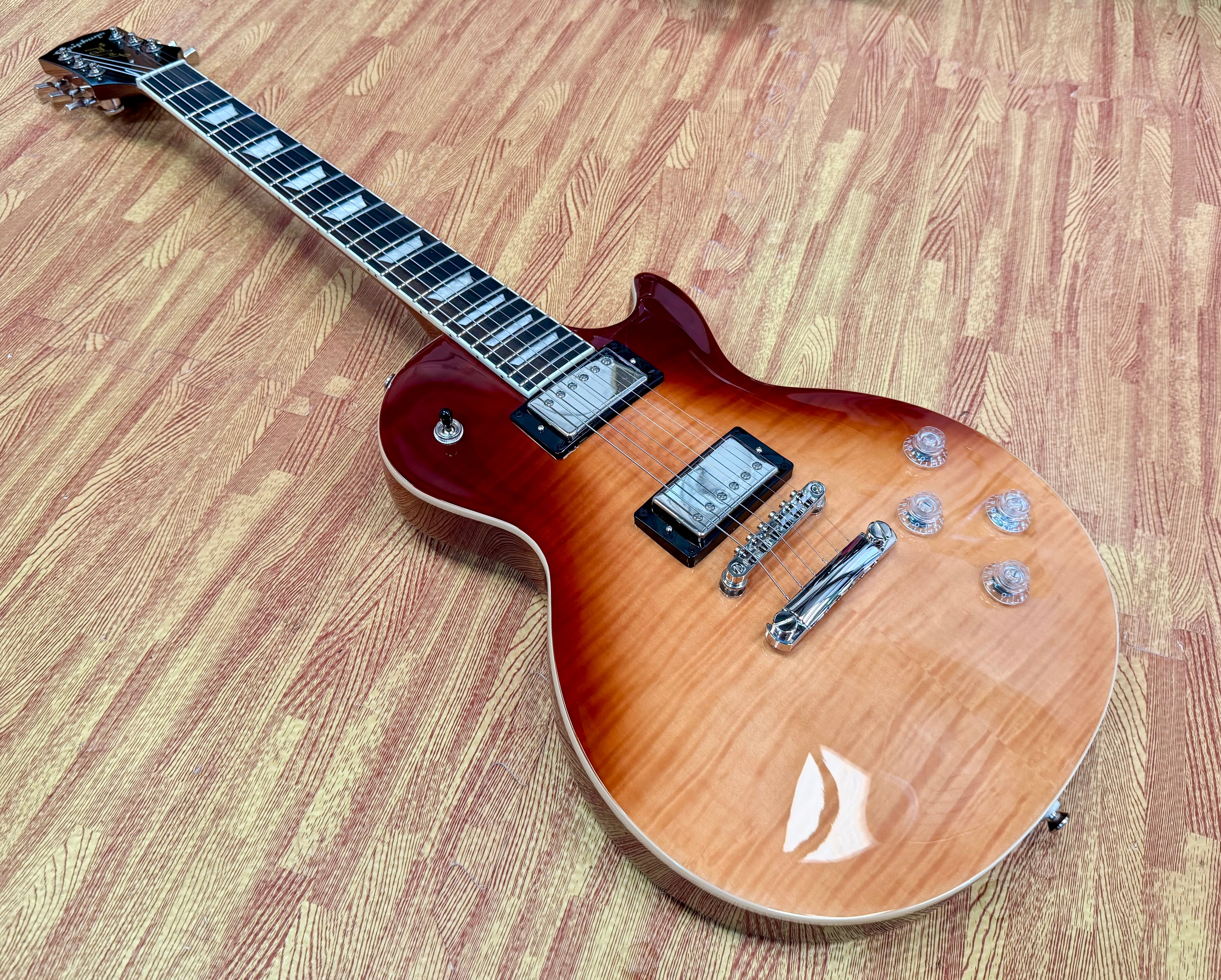 🌟2022🌟 Epiphone Les Paul Modern Figured~ Caffe Latte Fade~ Immaculate Condition