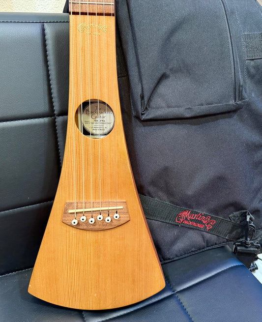 🎸 Martin Backpacker Acoustic Travel Guitar~ Branded Gigbag~ Mexican 🎸