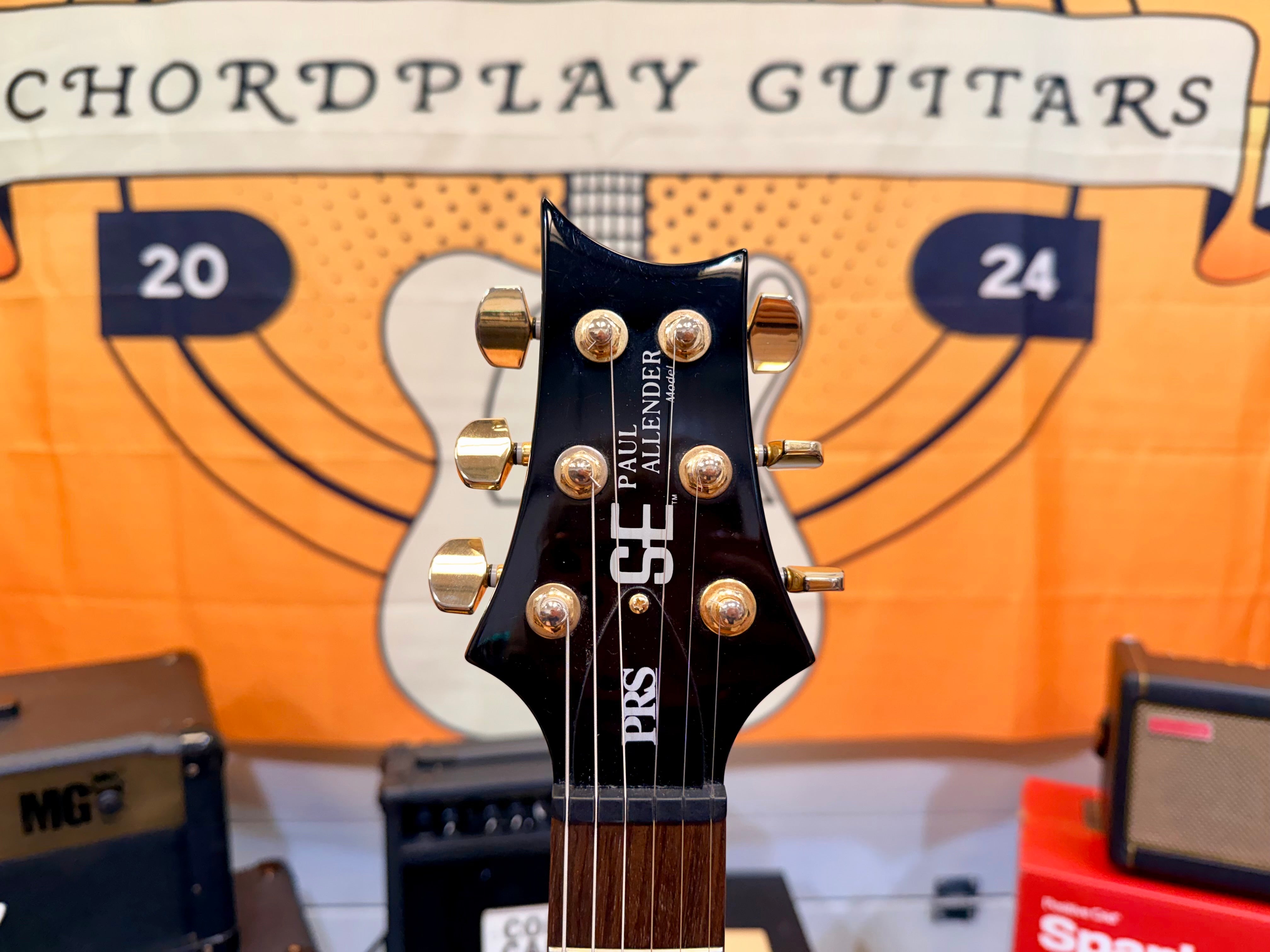 🦇 PRS SE Paul Allender Signature Purple Burst~ 2008 Korean~ Rare Early Model 🦇