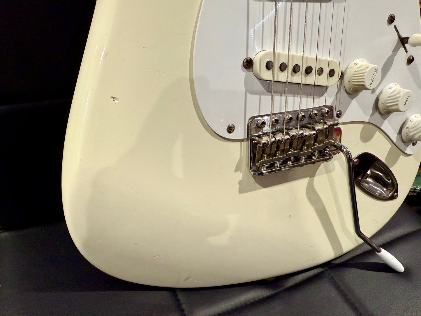 🌟 1983 JAPANESE VINTAGE 🌟Fender Squier JV Stratocaster~ 57 Spec~ Vintage White