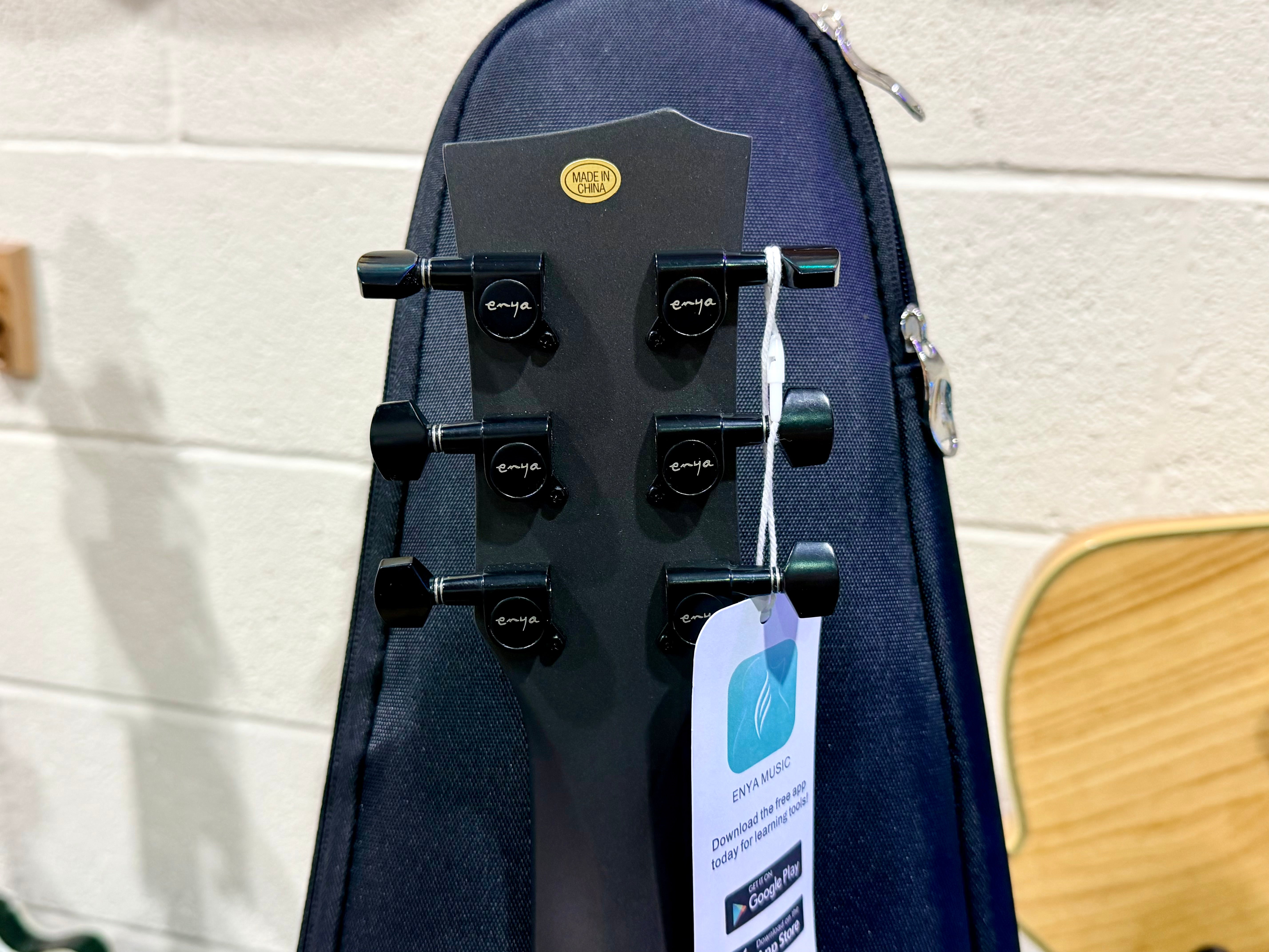 🔥 Enya Nova Go Sonic~ Carbon Black~ Smart Electric Guitar~Speaker & FX + Bag 🔥