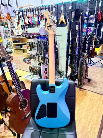 🔥2022🔥 Charvel Pro-Mod San Dimas Style 1 HH FR MN~Blue Frost~ Seymour Duncan!