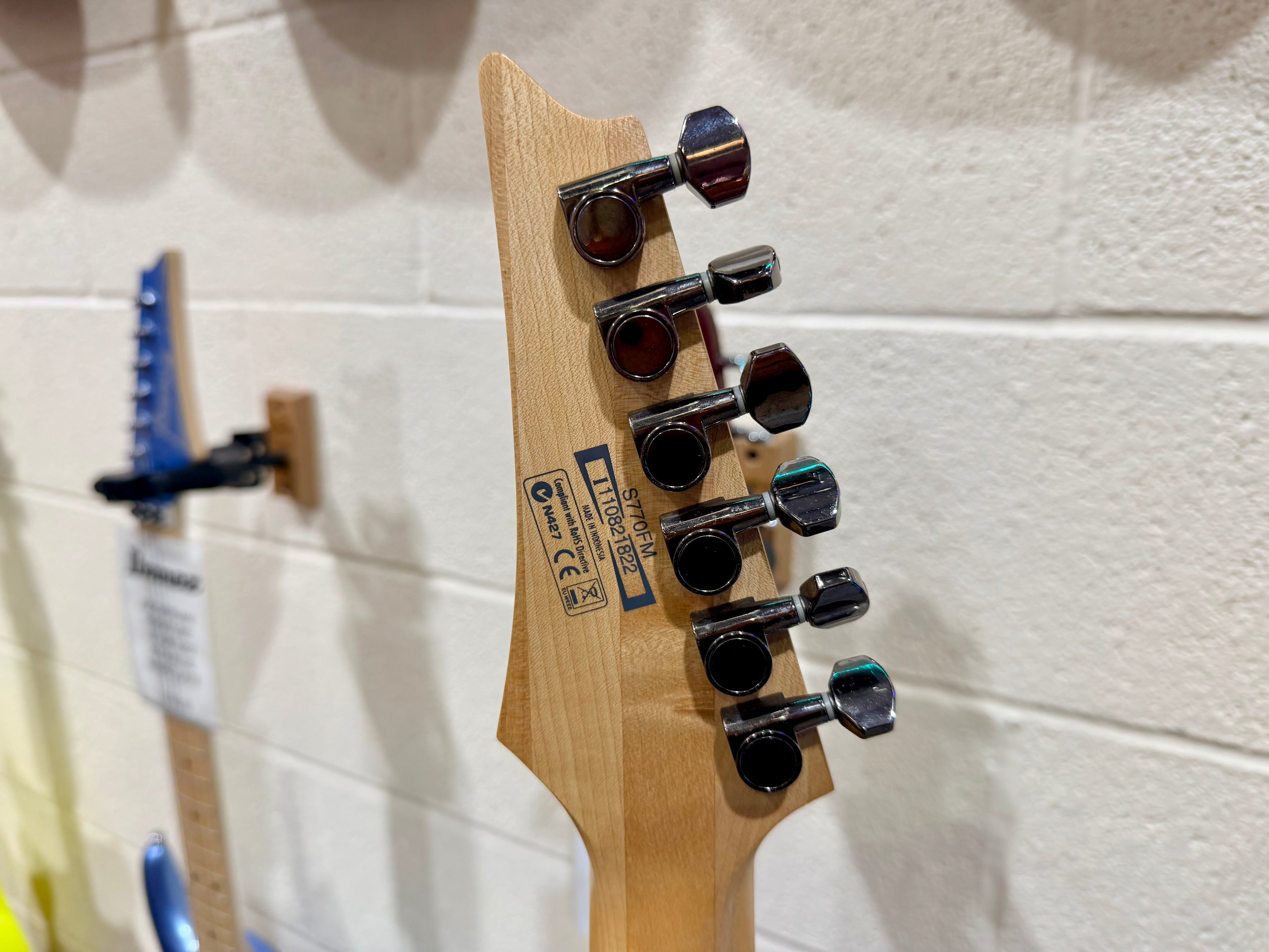 🔥2011🔥 Ibanez S770FM S Series Electric Guitar~ Antique Flat~ ZR Tremolo!