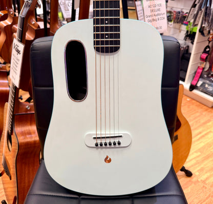 ✨EX-DEMO✨ Blue Lava Touch Smart Guitar Aqua/Mint Green~ 36” Electro-Acoustic!