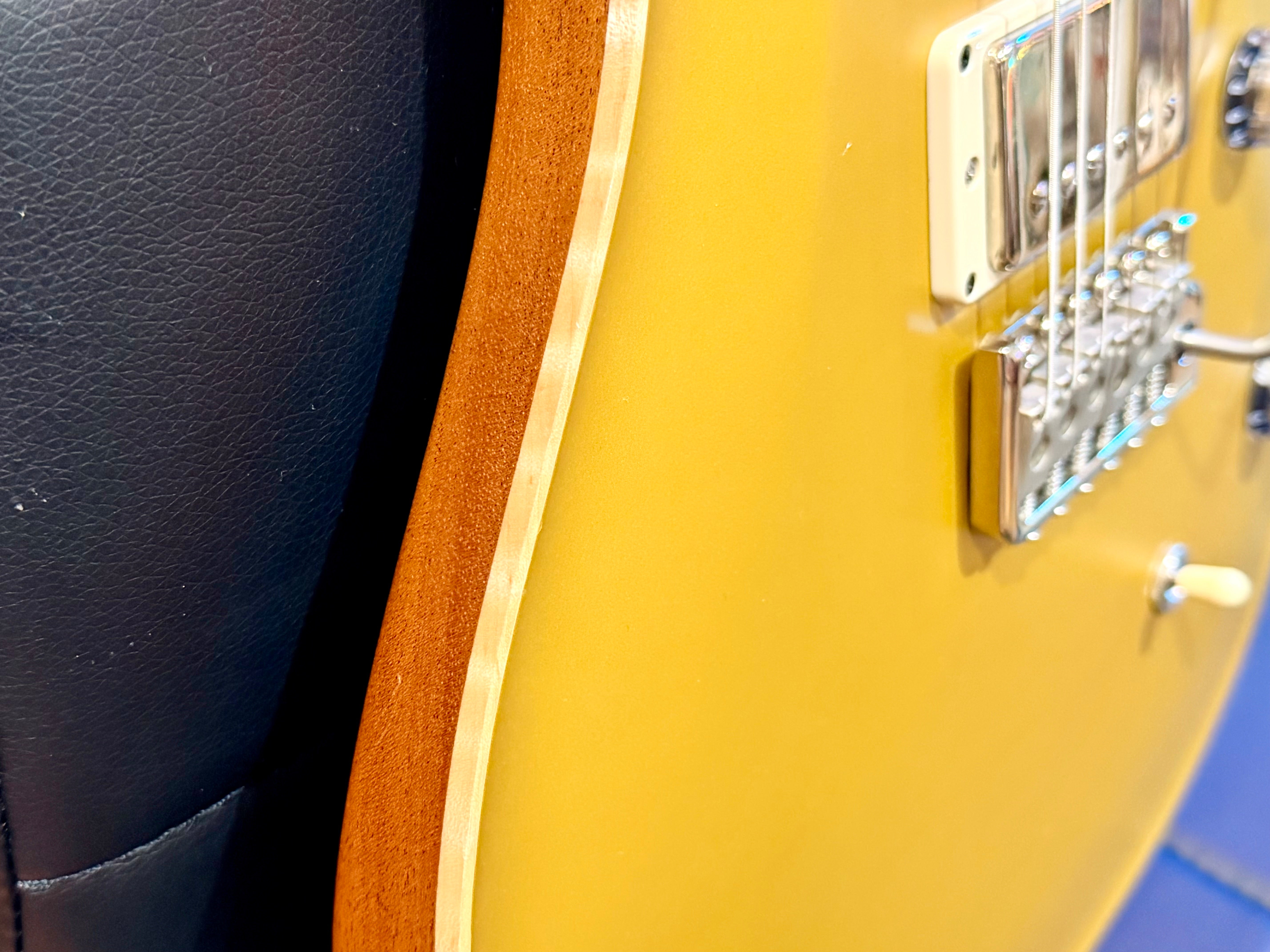 🔥RARE 2023🔥 PRS CE24 Satin Gold Top Limited Edition~ Natural Back~ USA~ Gig Bag