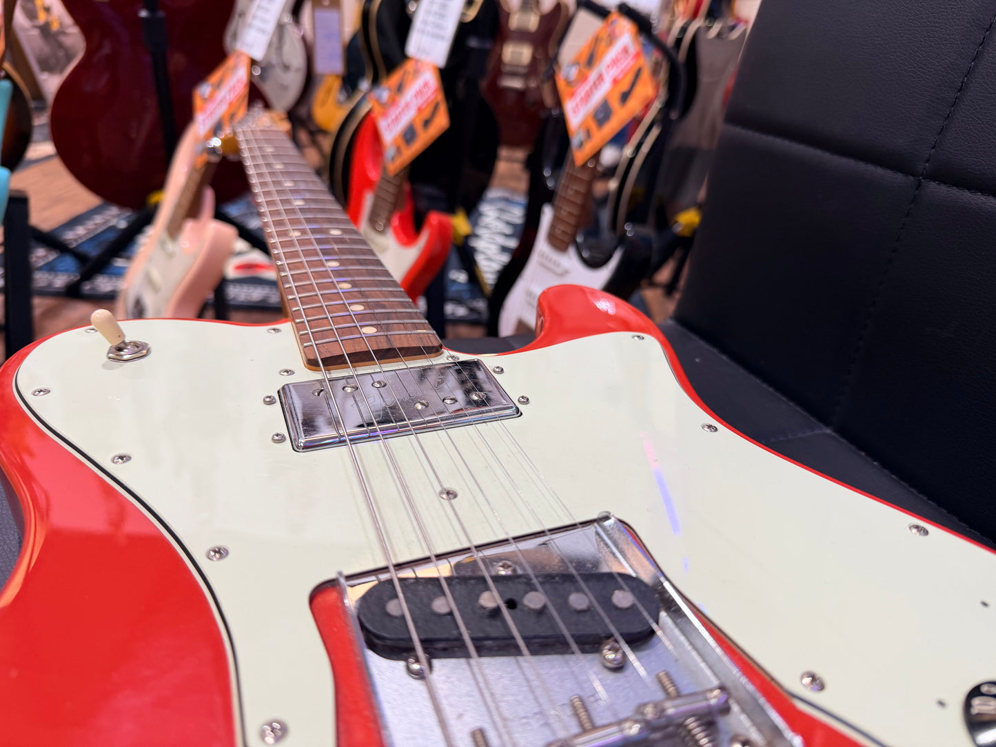 🌟2019🌟 Fender Vintera 70s Telecaster Custom~ Pau Ferro~ Fiesta Red~ Mexican!