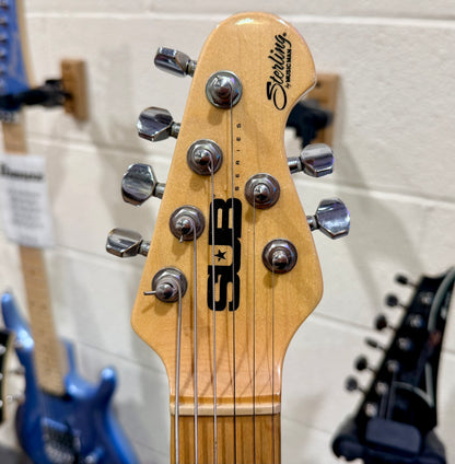 🔥QUILTED FLAME🔥 Sterling By Music Man Sub Axis AX3~ Seymour Duncan Pickup!