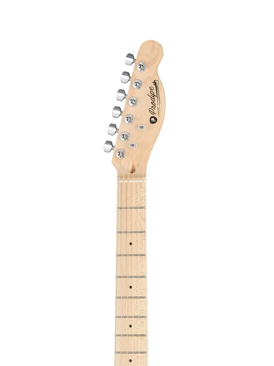 Prodipe TC90 ALDER Natural Electric Guitar