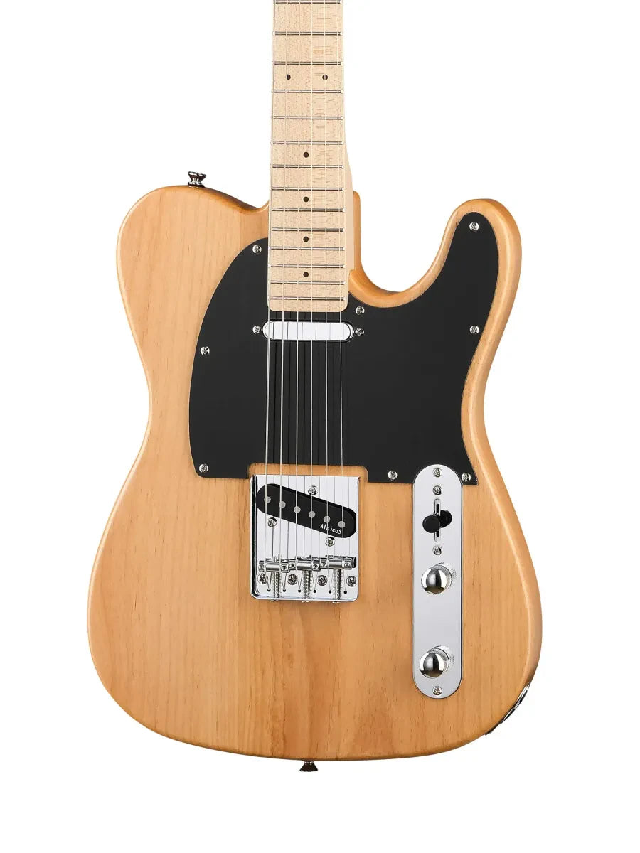 Prodipe TC90 ALDER Natural Electric Guitar