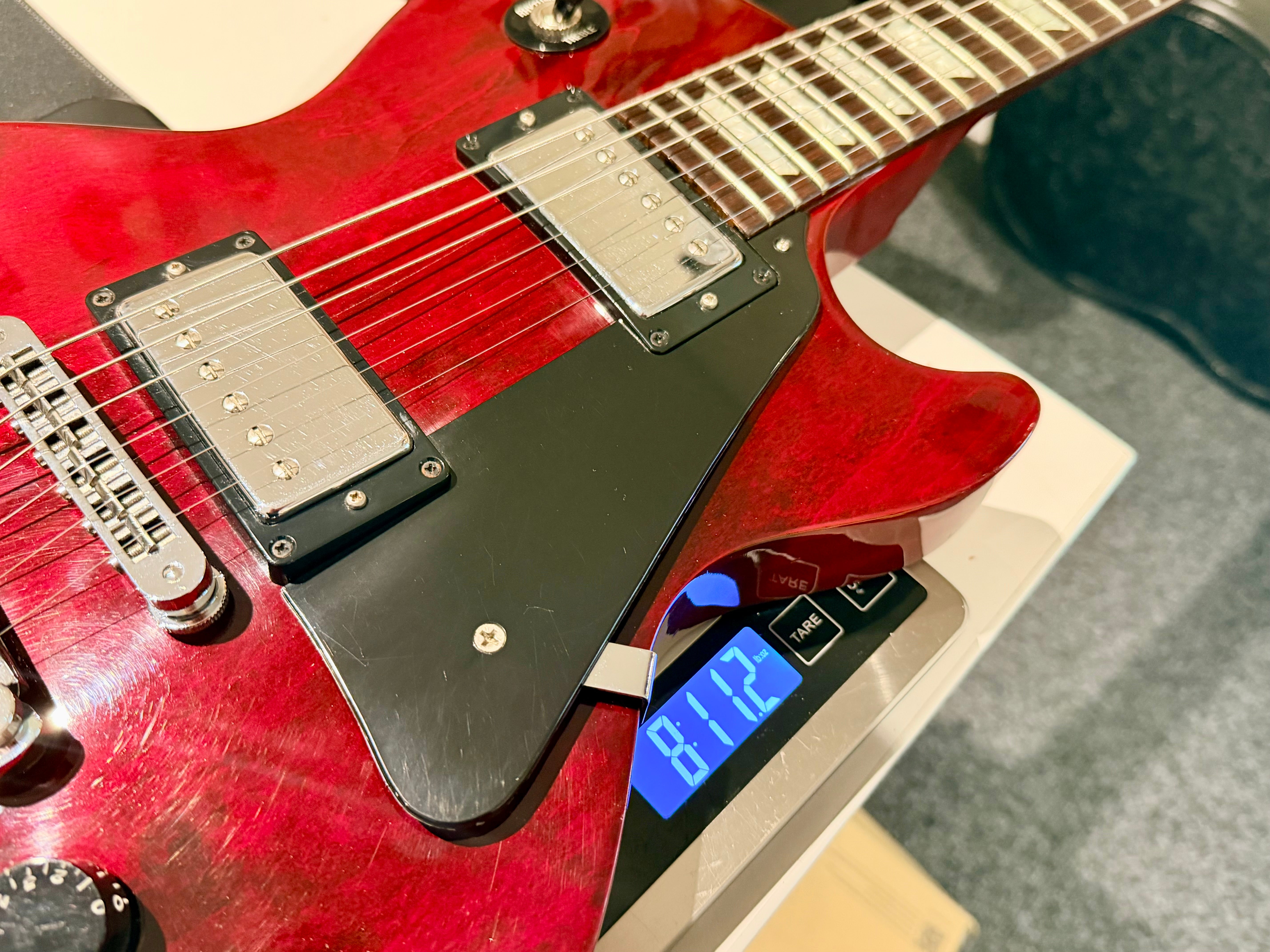 🔥2003🔥 Gibson Les Paul Studio USA~ Electric Guitar~ Wine Red~ 8lb:11oz!