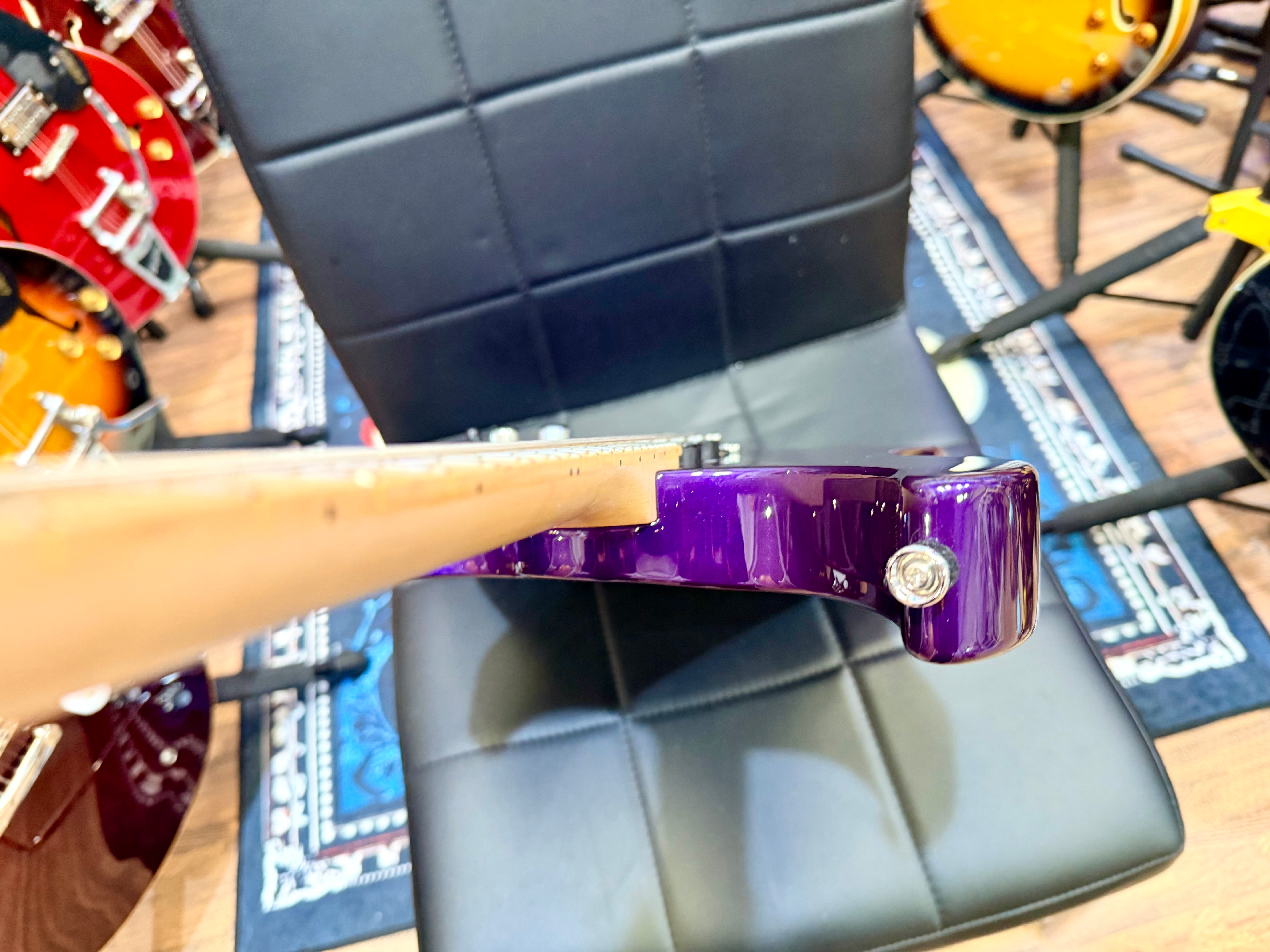 💜 EX-DEMO 💜 Vintage V6M24 ReIssued Series Electric Guitar ~ Pasadena Purple!