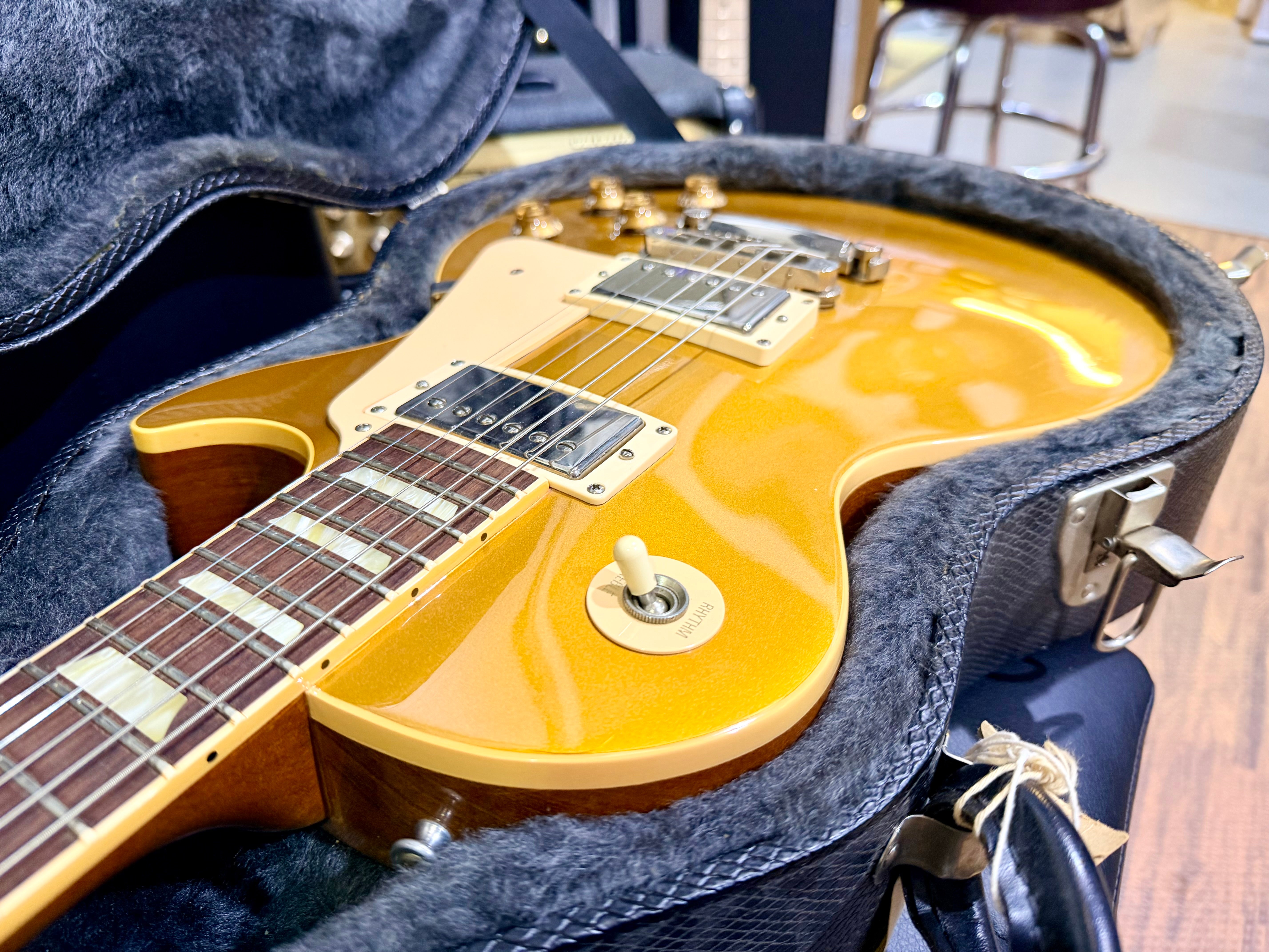 🌟 2005 Gibson USA Les Paul Standard Goldtop Jim Marshall OBE Signed + Case 🌟