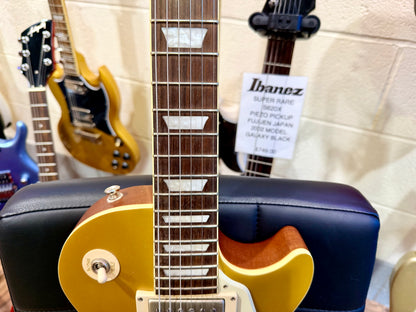 🌟2021 UPGRADED🌟 Epiphone Les Paul Classic Worn Metallic Gold~ Iron Gear P’ups!