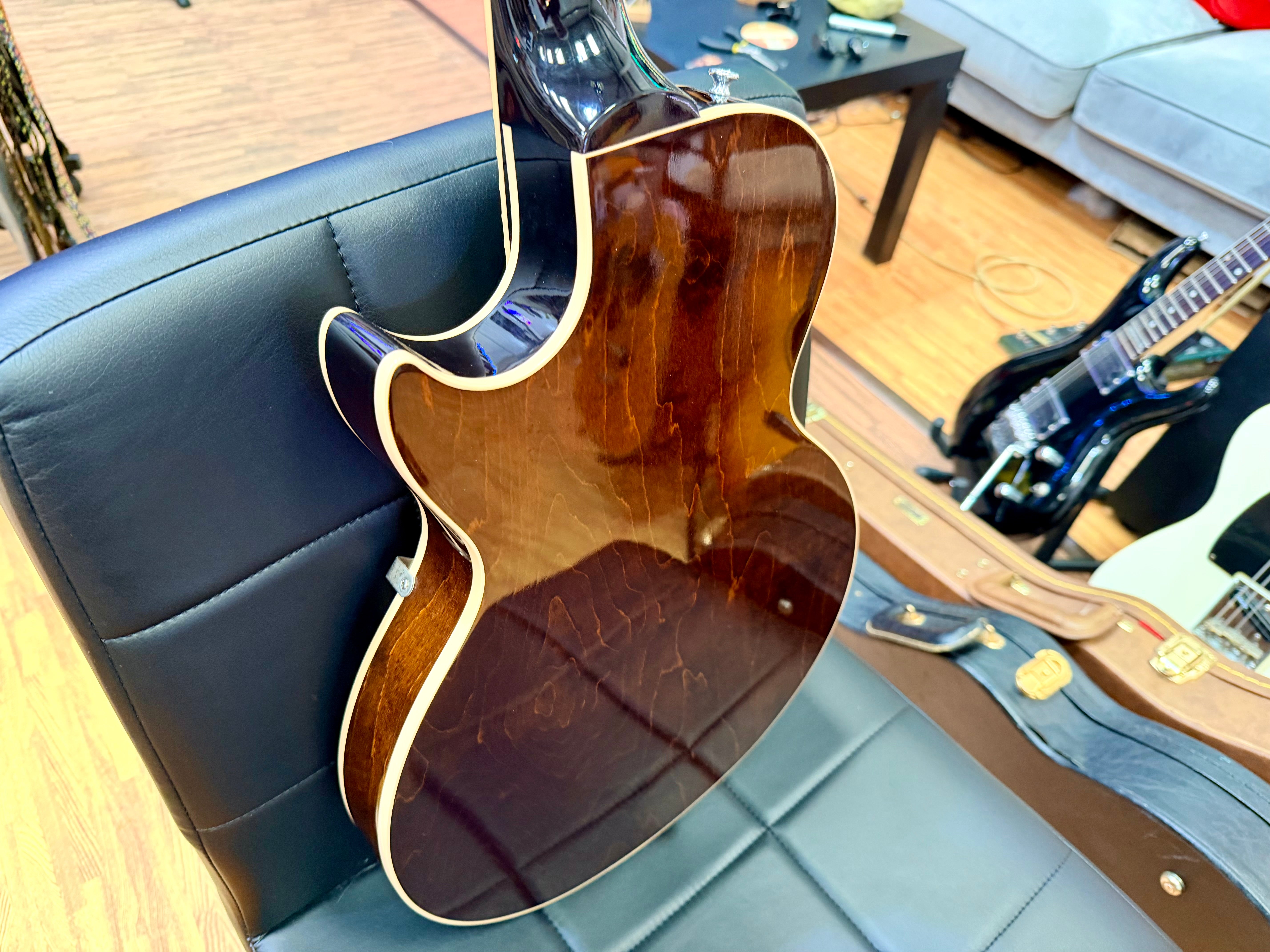 🔥RARE🔥 Gibson Memphis ES-Les Paul 2014~ Honey Burst Semi-Hollow~ USA + Case/COA