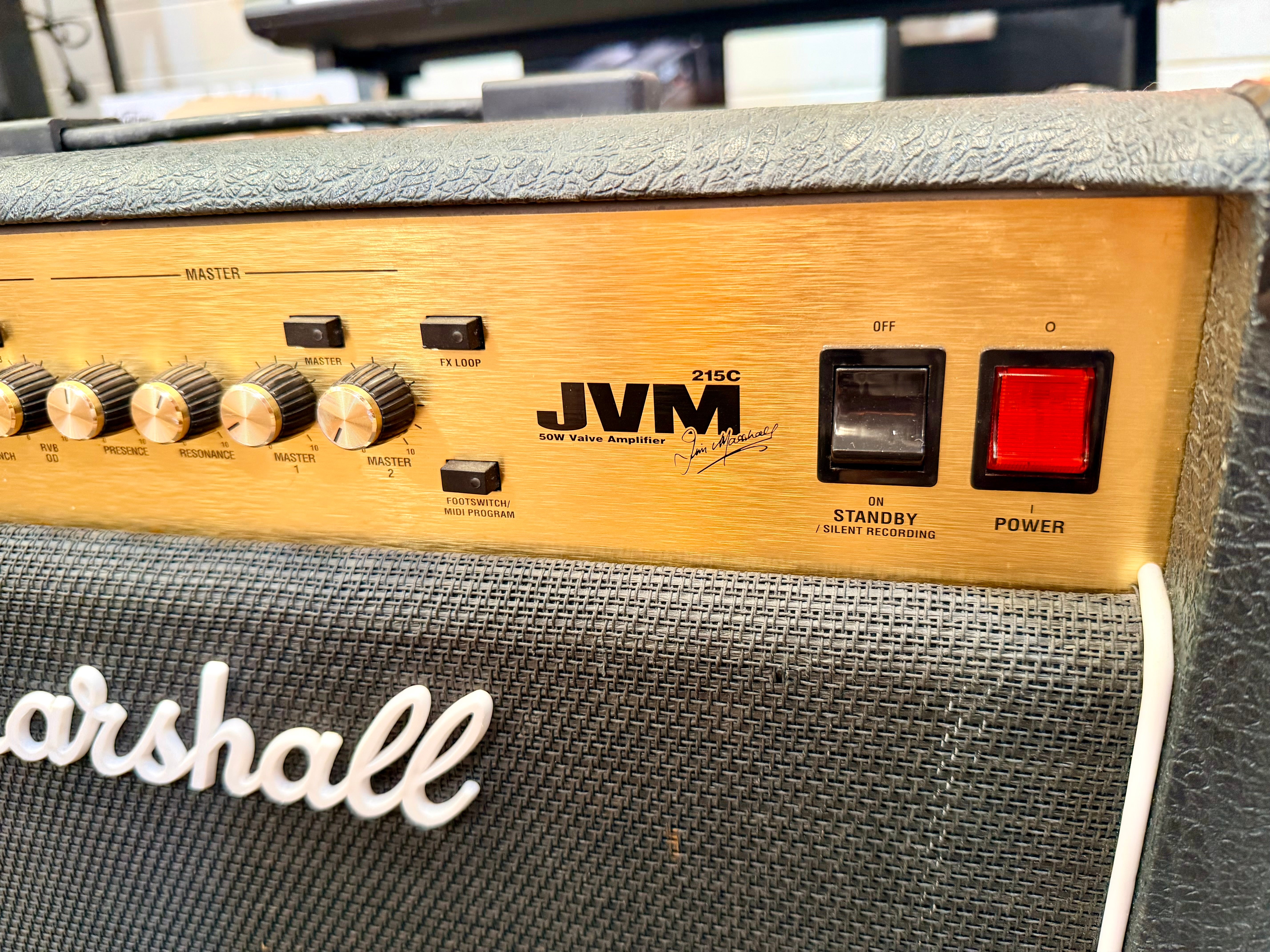 🔥DEAL🔥 Marshall JVM215C 50W Valve Combo Guitar Amp + Amplifier Flight Case!