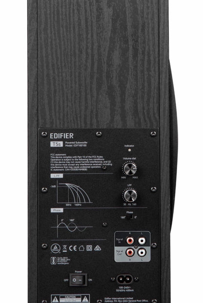 Edifier T5s Powered Active Subwoofer - Black