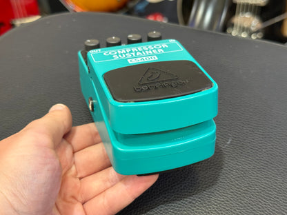 🎸 Behringer CS400 Compressor Sustainer Guitar Effects Pedal 🎸