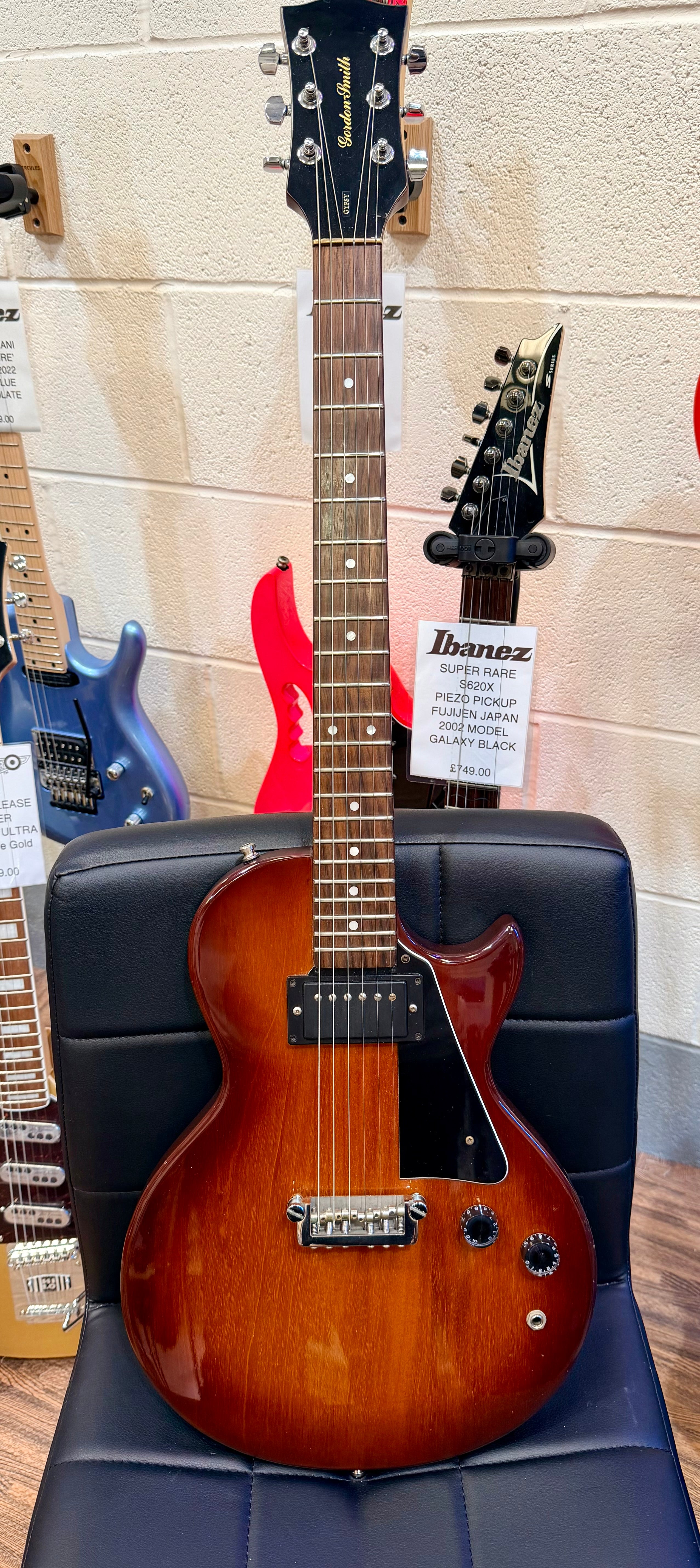 🔥1996 RARE🔥 Gordon Smith Gypsy 1 60 Made In Manchester~ Thin Body~ Neck P’up!