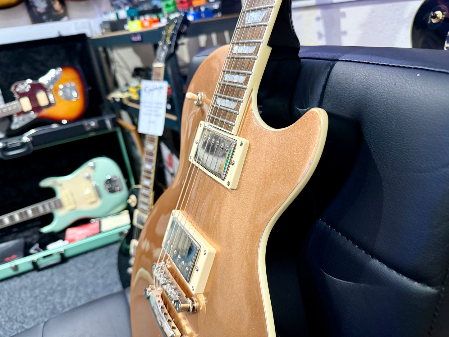 🌟2019🌟 Epiphone Les Paul Muse~ Smoked Almond Metallic~ Coil Tap~ Cherished!