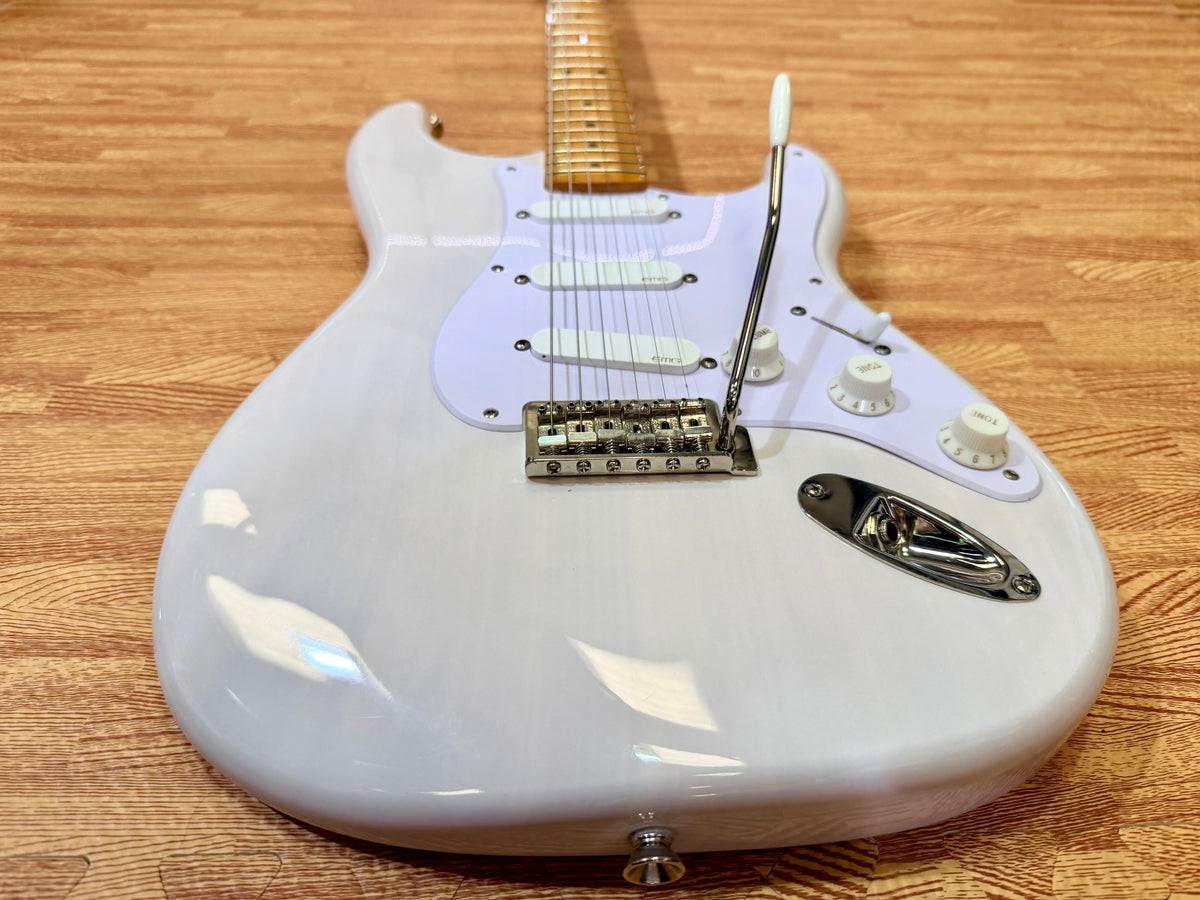 🔥EMG ACTIVE🔥 Squier Classic Vibe ‘50s Stratocaster In White Blonde~ EMG SA P’ups
