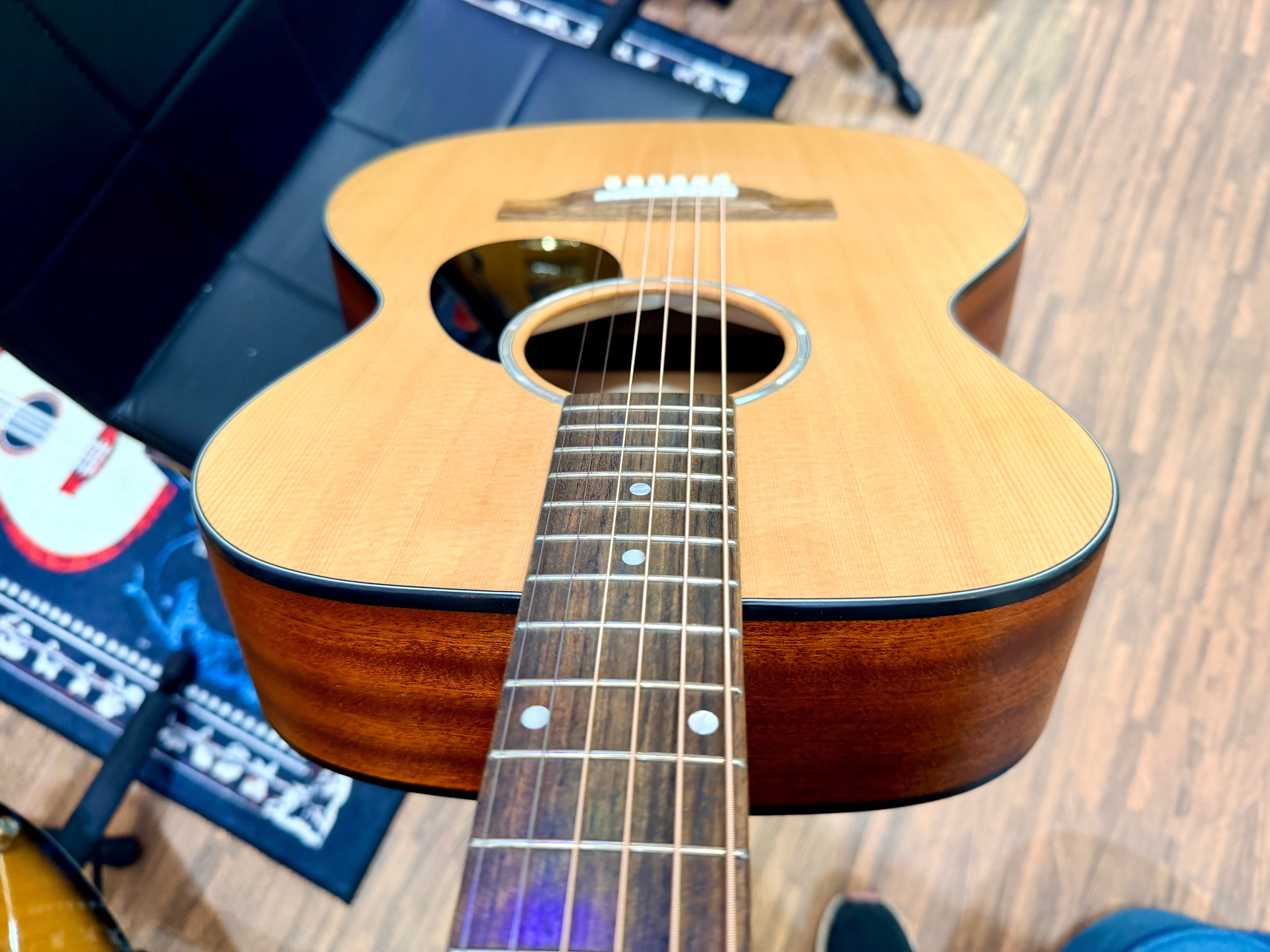 🔥MINT 2024🔥 Eastman PCH1-OM Acoustic Guitar~ Natural~ Solid Top~ Gig Bag!