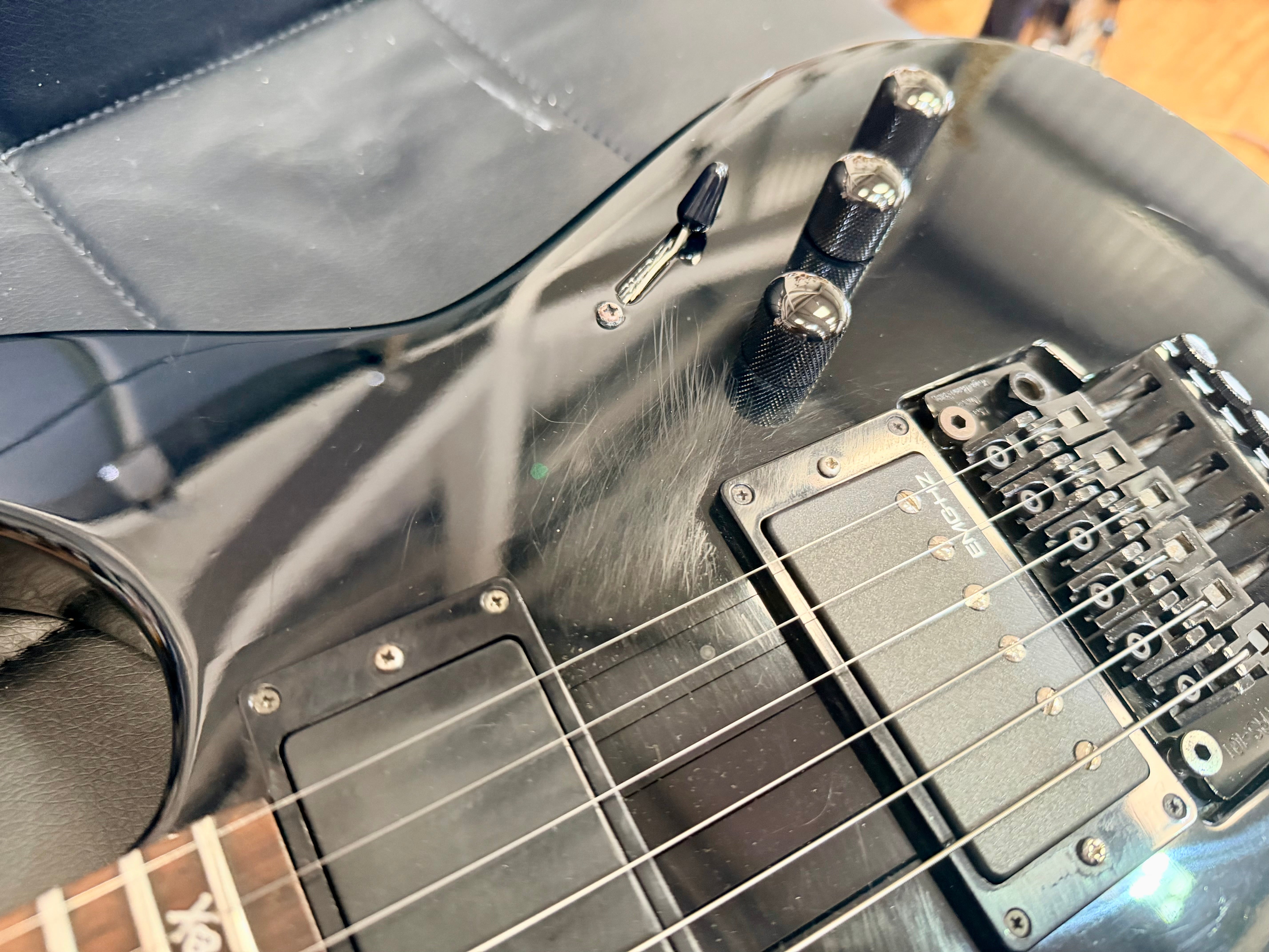 🇯🇵 1990’s 🇯🇵 Edwards By ESP MR-85~ MIJ Kirk Hammett~ Floyd Rose/EMG~ Japan!