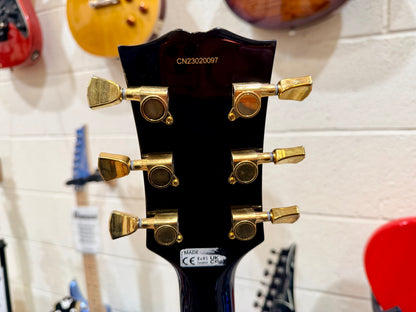 🔥MINT 2023🔥 Tokai UALC62 BB~ Les Paul Custom Style~ Gloss Black/Gold Hardware!