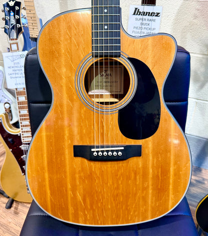 🎸2020🎸 Sigma 000MC-1STE+ Electro Acoustic Guitar~ Fishman Electrics~ Cutaway!