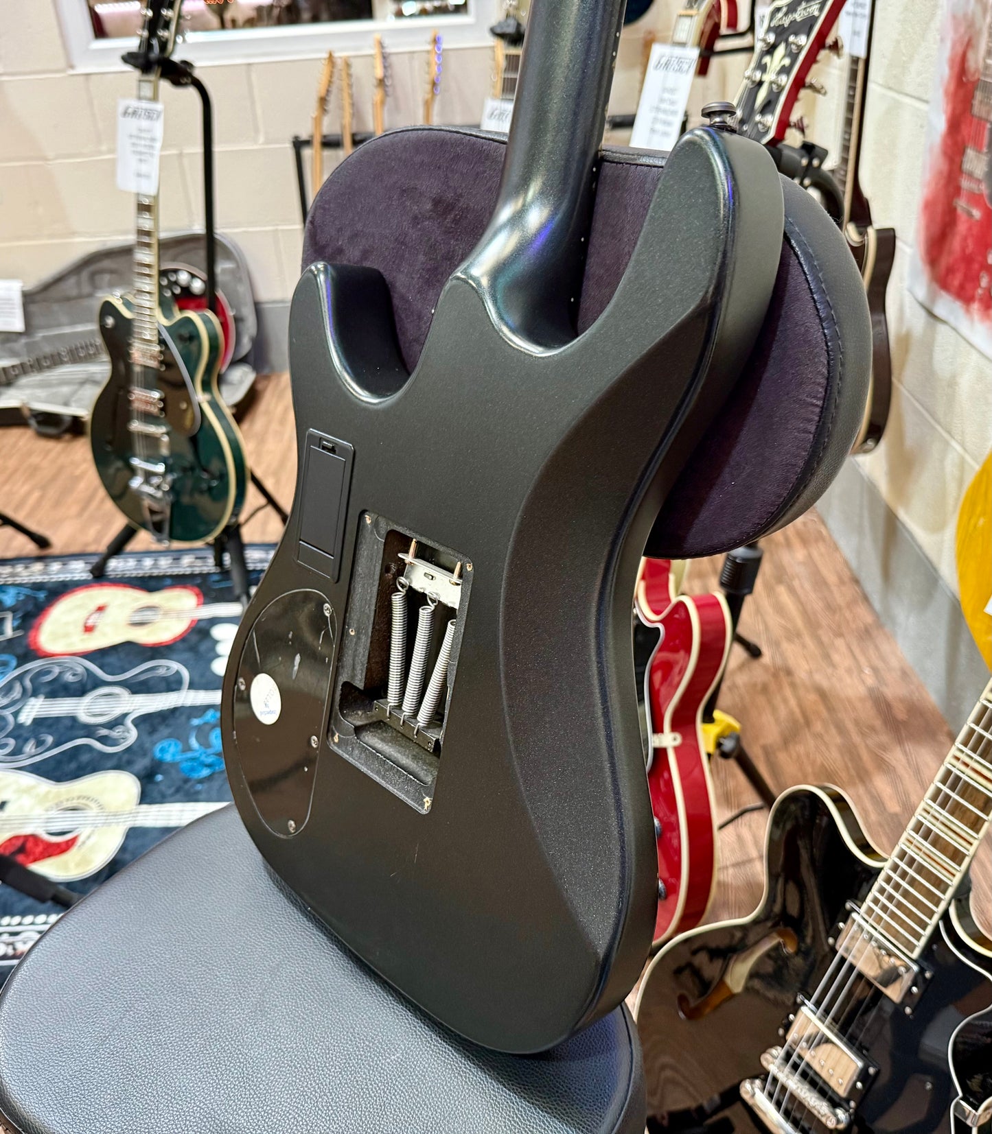 🔥RARE🔥 Cort EVL K6 Satin Black~ Korean Made 2006 Model~ Active EMG P’ups!