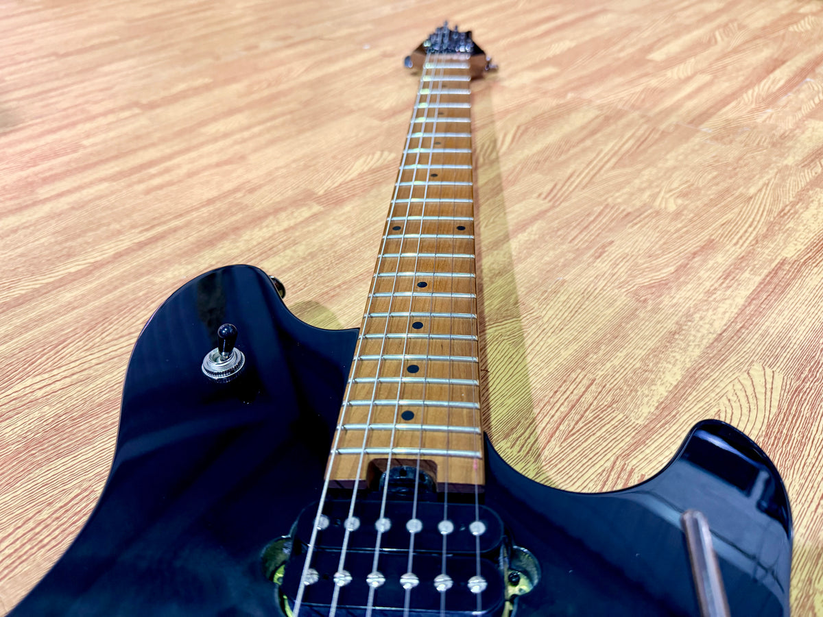 2022 EVH Wolfgang Standard QM~ Quilted Black Fade~ Baked Maple Neck~ Floyd Rose