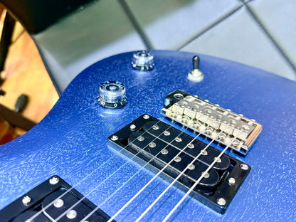 🔥EX-DEMO🔥 PRS SE CE24 Standard Satin Ice Blue Metallic + PRS Gig Bag!