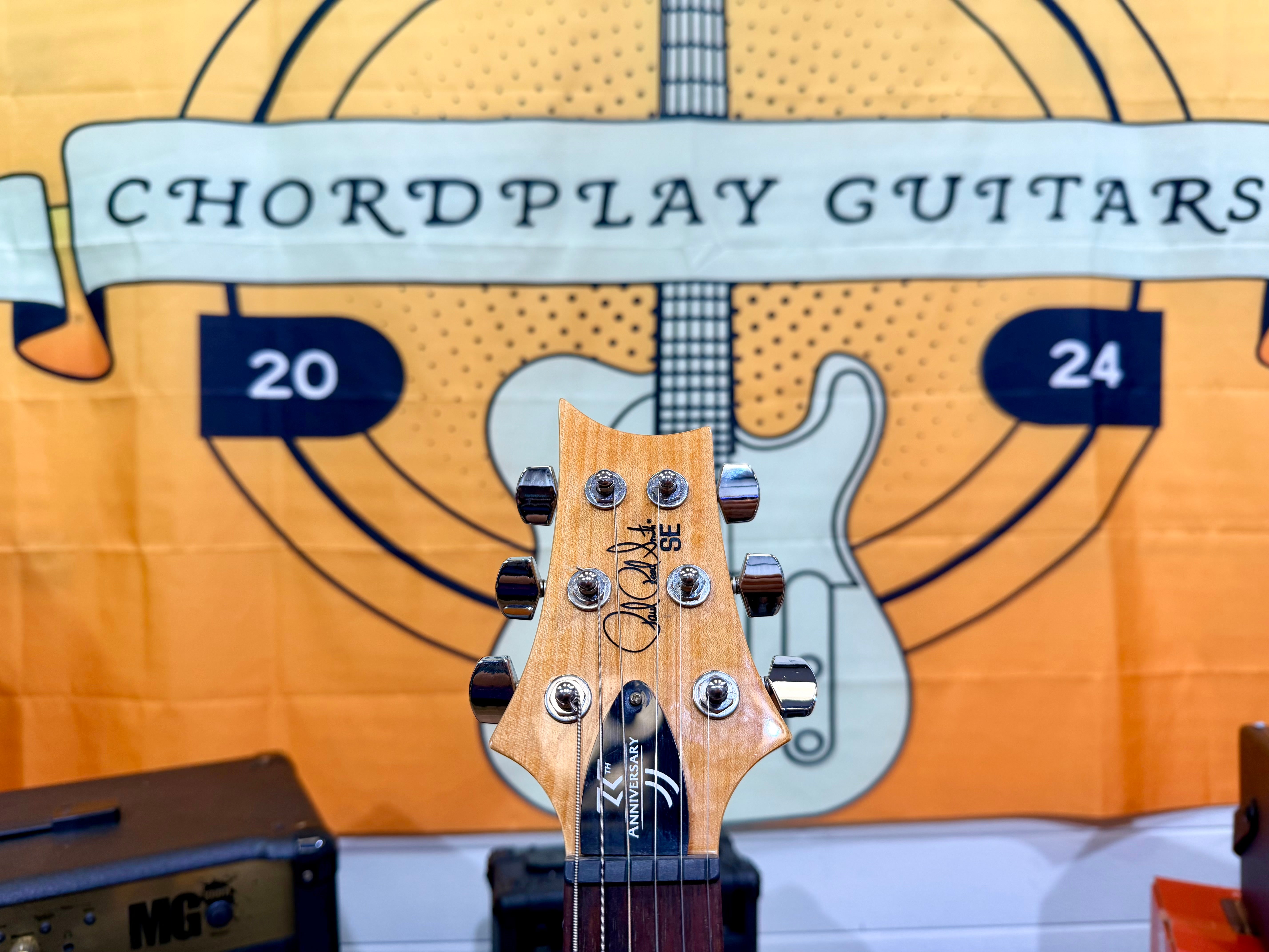 ✨ PRS 35th Anniversary SE Custom 24-08 Electric Guitar in Faded Blue Burst ✨