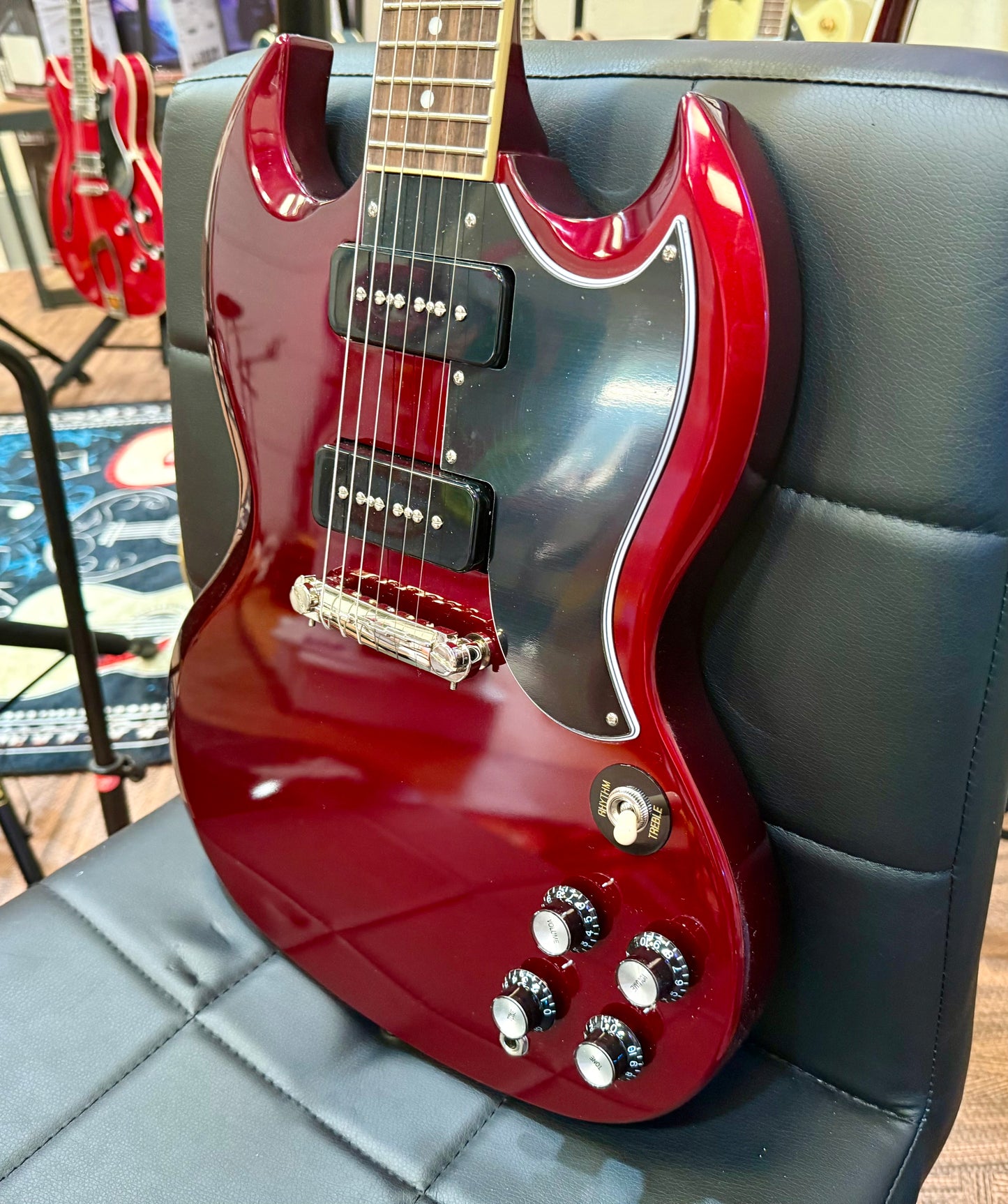 🌟BRAND NEW 2025🌟 Epiphone SG Special P-90~ Sparkling Burgundy~ Latest Model!