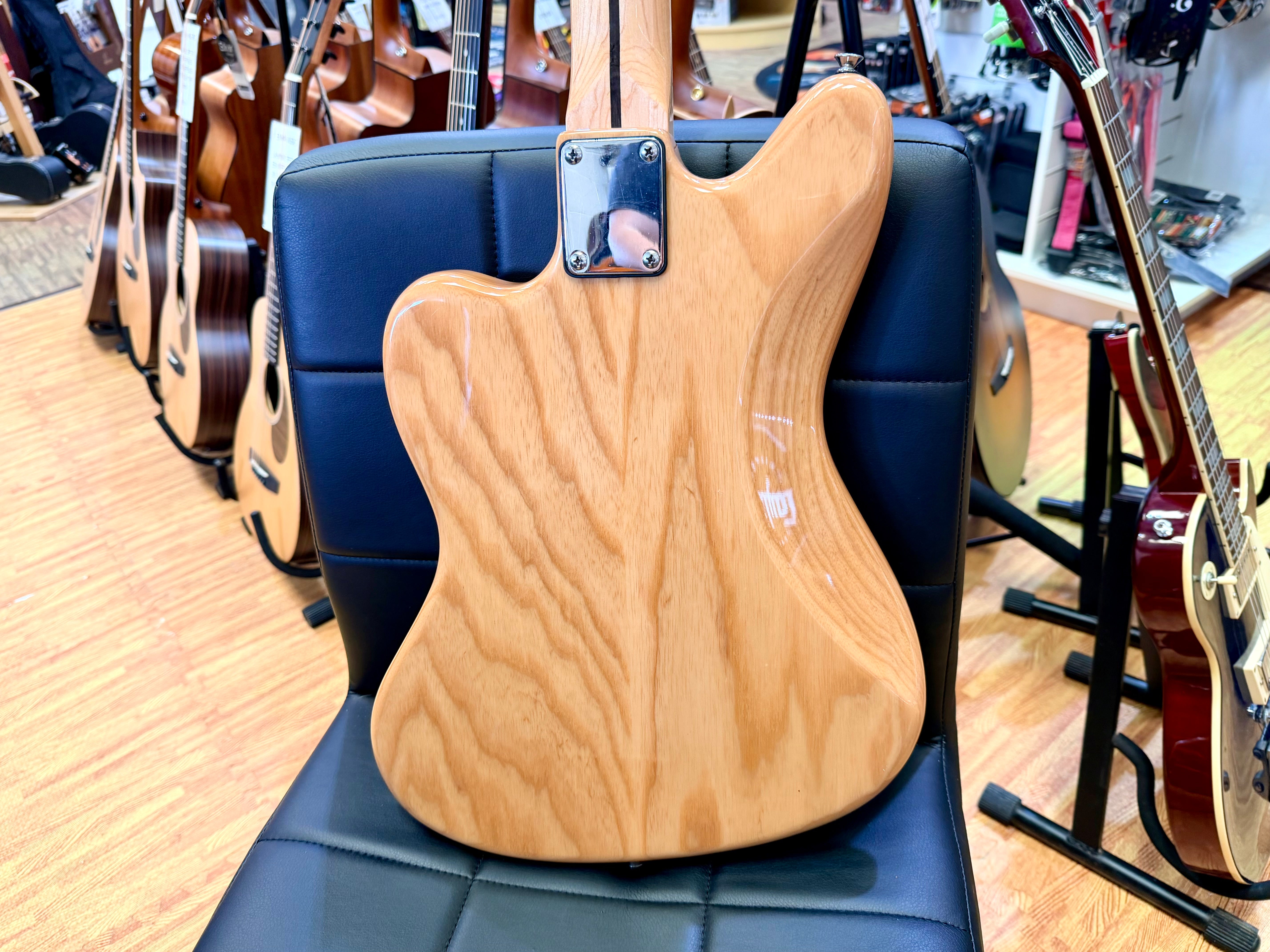 ✨2024✨ Revelation RJT60 DLX Deluxe Natural Swamp Ash~ Alan Entwistle Jazzmaster
