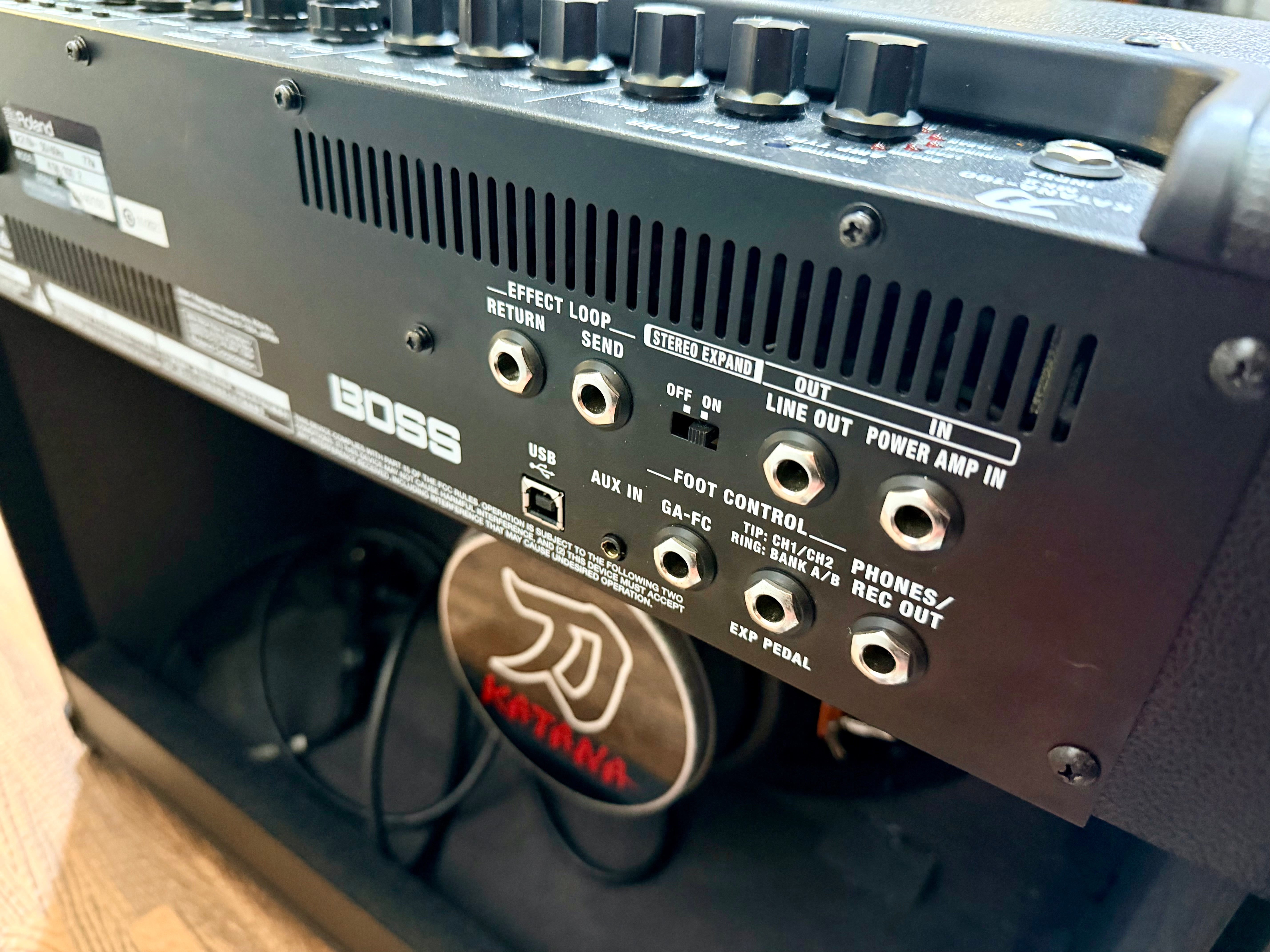 🎸 BOSS Katana-100 MKII 1x12 Combo Guitar Amplifier~ Amp With FX & Footswitch 🎸