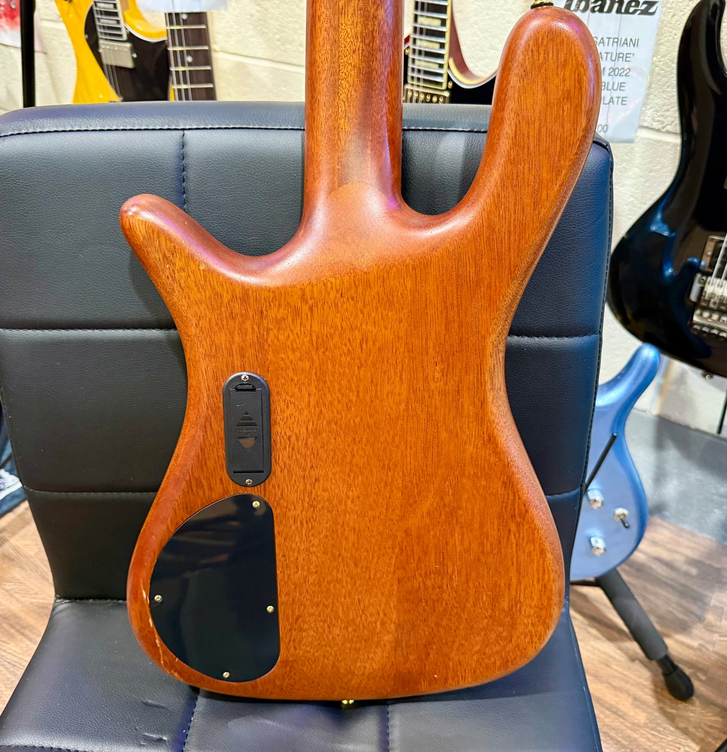 🔥CURVED BODY🔥 SX SWB1 Active Bass Guitar in Natural Satin Finish~ Arched!