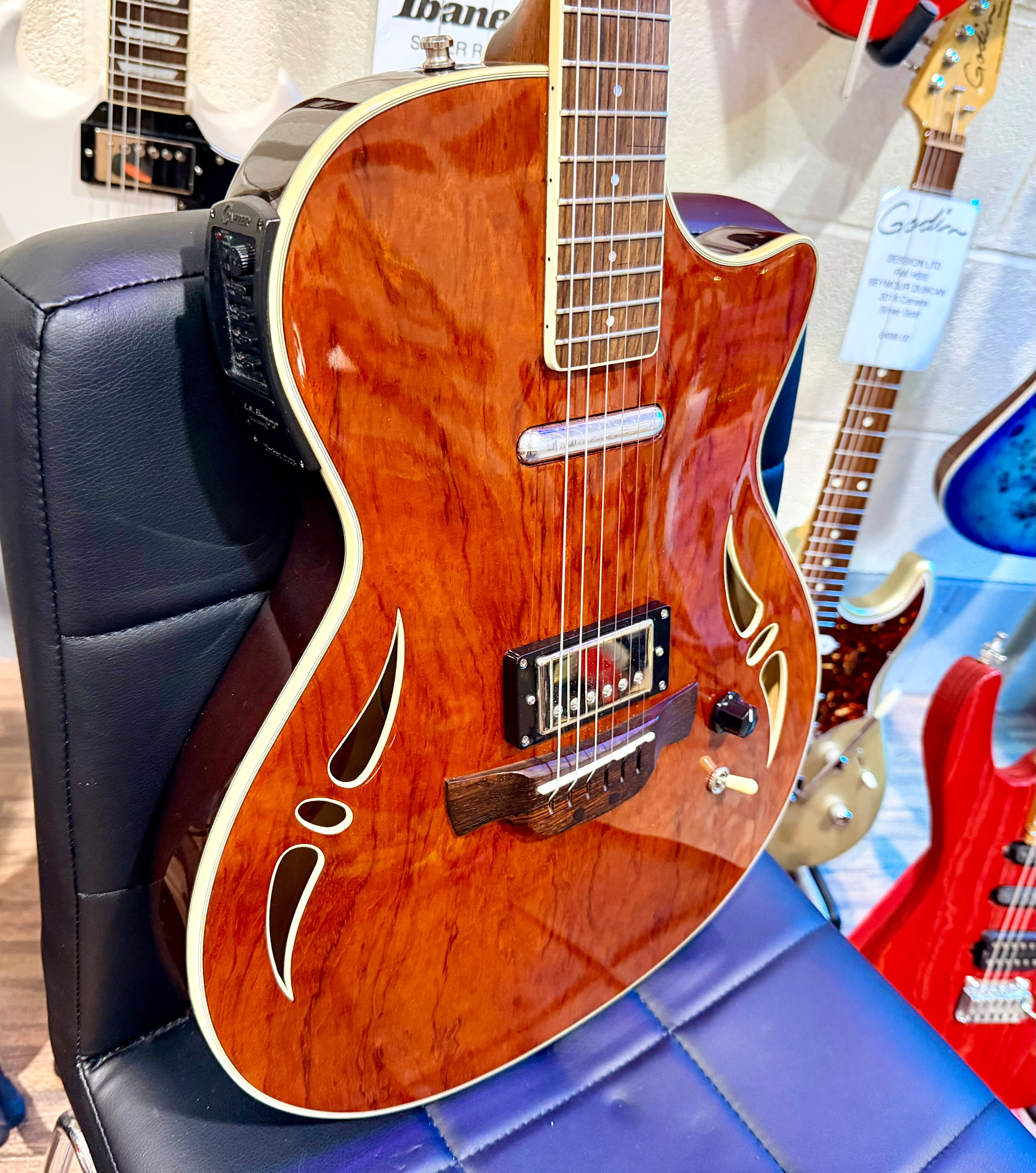 🔥UPGRADED🔥 Crafter Hybrid SA-BUB Guitar~ Electro Acoustic W/ Bridge Pickup!