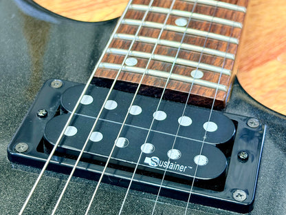 🔥RARE🔥 2005 Fernandes Revolver Pro Sustainer~ Floyd Rose~ Metallic Gunmetal!