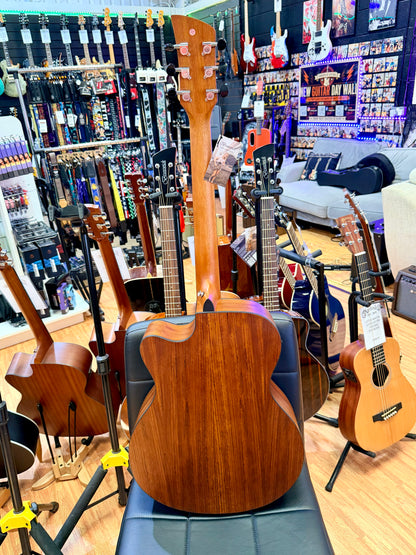 ✨NEW✨ Brunswick BTK30WNO Walnut Grand Auditorium Cutaway Electro Acoustic Guitar