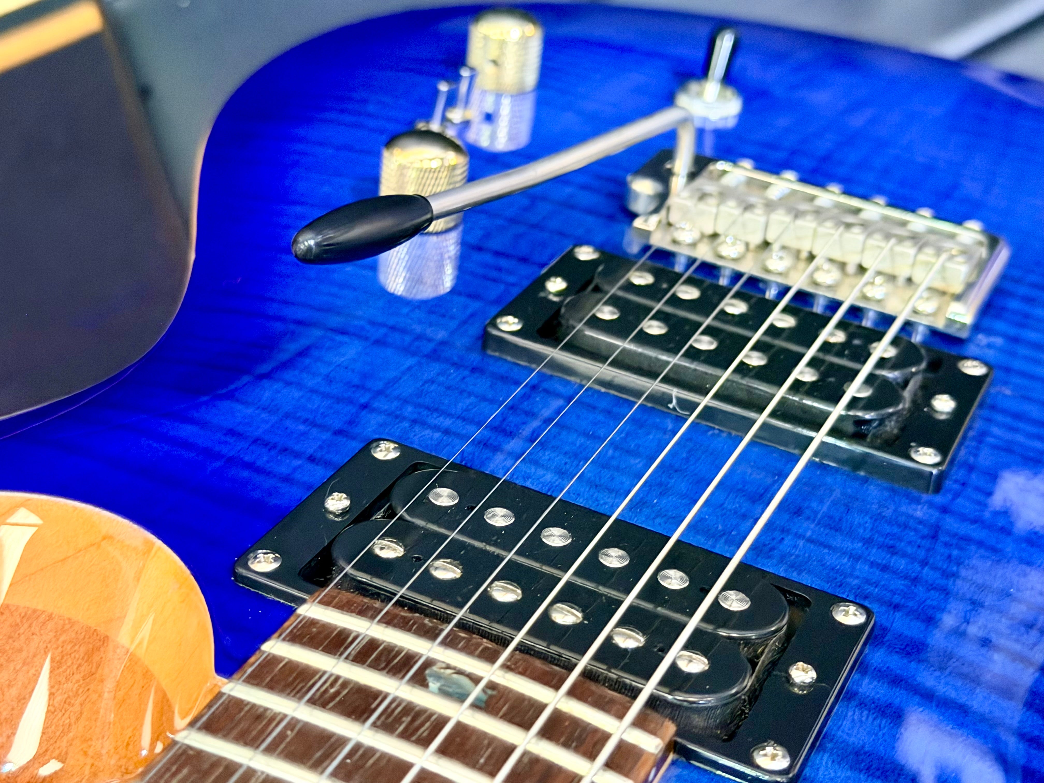 ✨ PRS 35th Anniversary SE Custom 24-08 Electric Guitar in Faded Blue Burst ✨