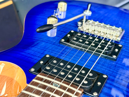 ✨ PRS 35th Anniversary SE Custom 24-08 Electric Guitar in Faded Blue Burst ✨