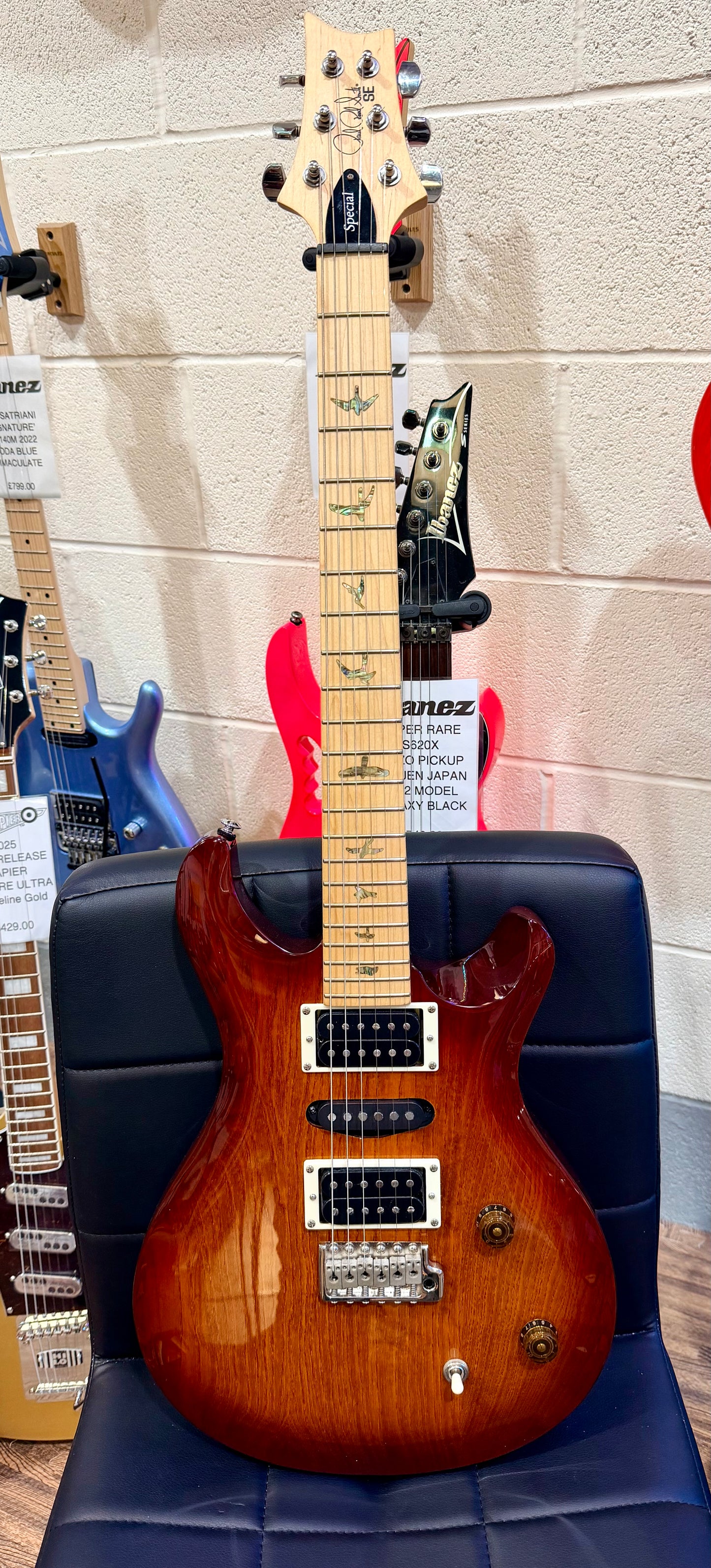 🔥2023🔥 PRS SE Specialty Swamp Ash Special~ Vintage Sunburst~ Maple Neck + Bag!