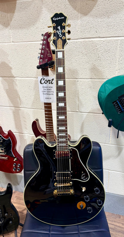 🔥2011🔥 Epiphone B.B. King Lucille Guitar~ Ebony Black~ Semi-Hollowbody!