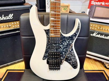 🔥2007🔥 Ibanez RG350DX White~ HSH Edge III Tremolo~ PRS Bridge P’up!