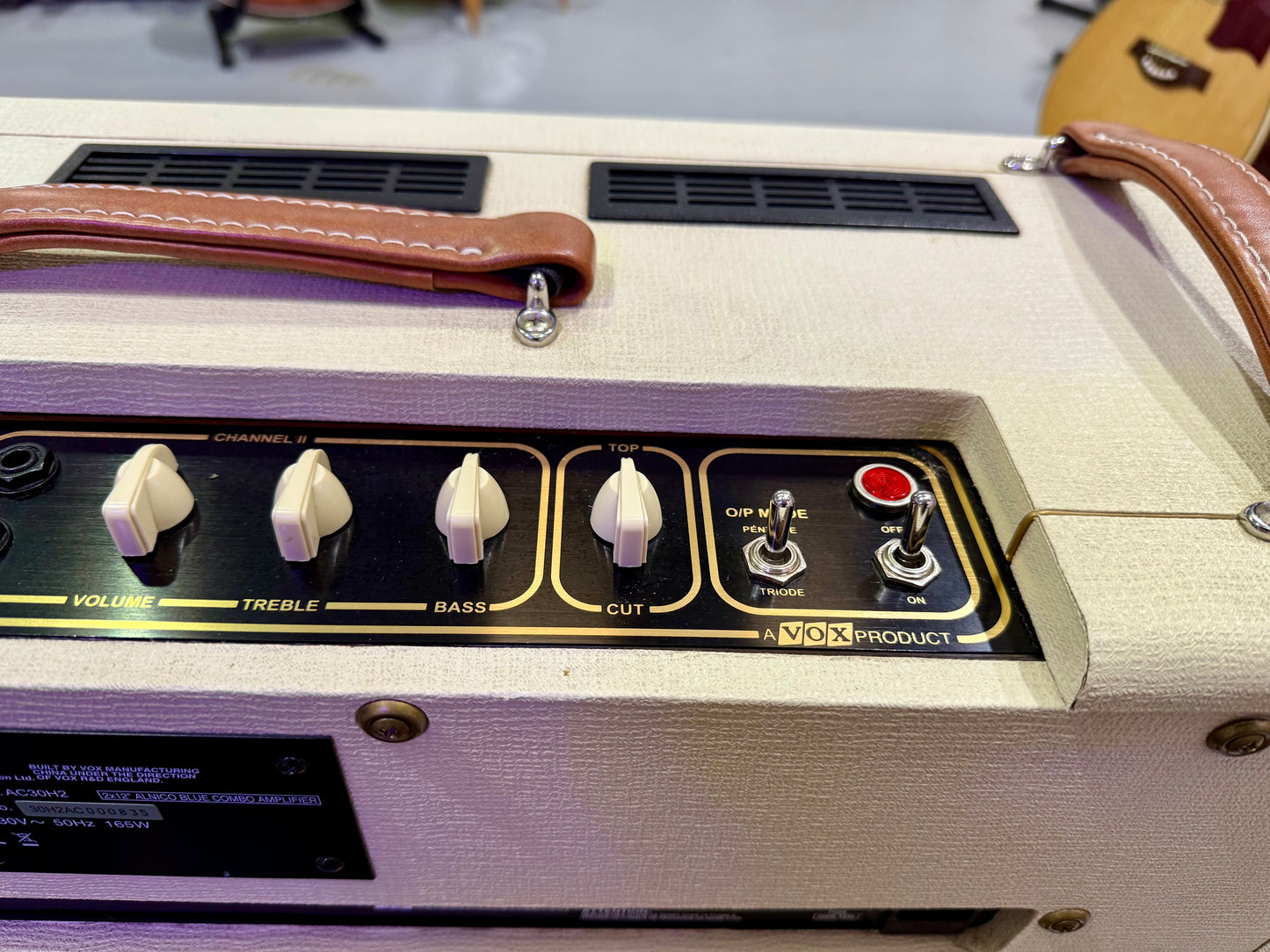 🌟50th ANNIVERSARY🌟 Vox AC30 H2 Limited Edition Valve Amplifier~ Hand Wired 2007!