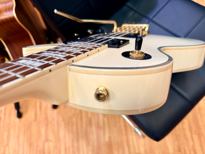 🔥2007🔥 Burny RLC-85S Custom~ Sustainer + Floyd Rose~ Snow White Les Paul!