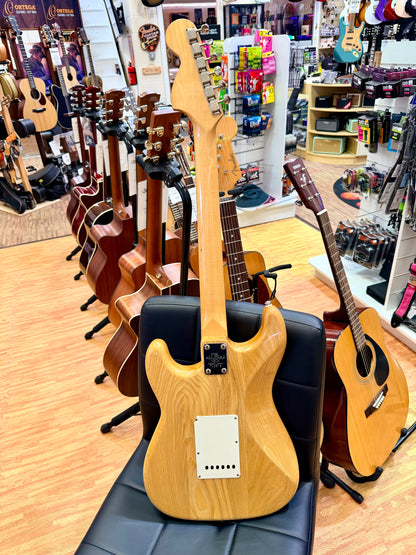 🇯🇵 70’s JAPAN 🇯🇵 Kimbara Stratocaster MIJ Natural Ash~ Late 1970s Matsumoku!