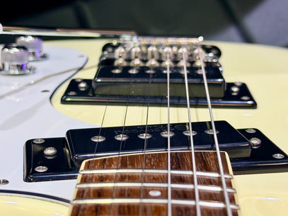 ✨MINT✨ Eastwood Sidejack Pro DLX~ Vintage White 2017 Electric Guitar Mosrite!