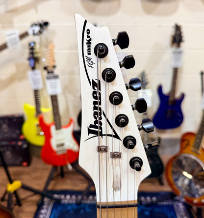🔥 3/4 Size 🔥 Ibanez PGM Paul Gilbert Mikro Series Electric Guitar~ White!