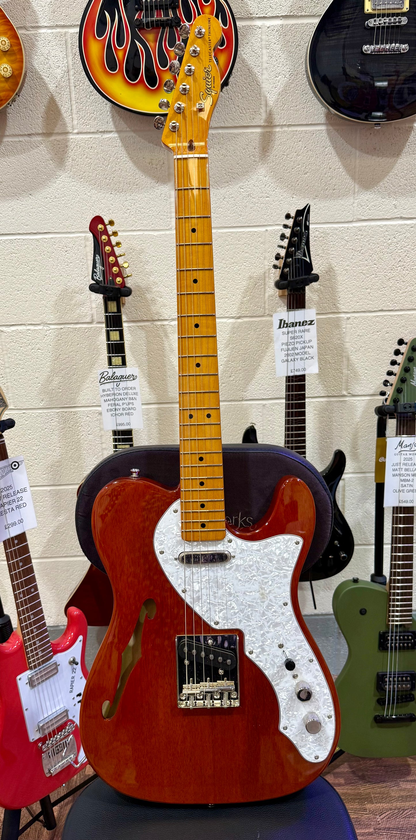 🌟MINT 2024🌟 Fender Squier Classic Vibe '60s Telecaster Thinline~ Maple Neck!